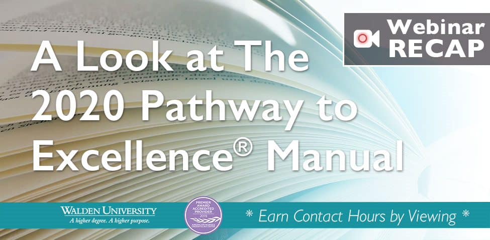 2020 Pathway to Excellence Manual